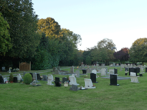 View of the cemetery 2